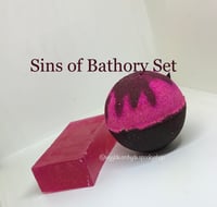 Image 1 of Sins of Bathory Gift Set Handmade Vegan Horror Halloween Gothic