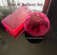 Image 2 of Sins of Bathory Gift Set Handmade Vegan Horror Halloween Gothic