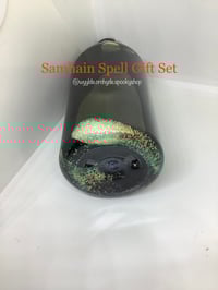 Image 3 of Samhain Spell Gift Set Handmade Vegan Bathbomb Body Scrub Duo Bath Shower Gel Halloween 