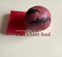 Image 1 of Vlad’s Lost Soul Gift Set Handmade Vegan Bathbomb Soap Vlad the Impaler Vampire Gothic Dracula