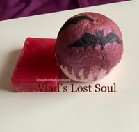 Image 2 of Vlad’s Lost Soul Gift Set Handmade Vegan Bathbomb Soap Vlad the Impaler Vampire Gothic Dracula