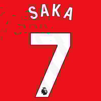 Arsenal Home 2023/24 Saka 7 Premier League Print