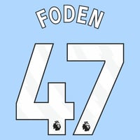Manchester City Home 2023/24 Foden 47 Premier League Print