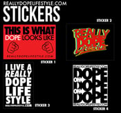 Image of Really Dope Lifestyle® Official Stickers 