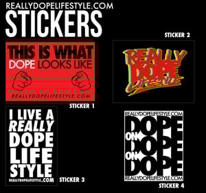 Image of Really Dope Lifestyle® Official Stickers
