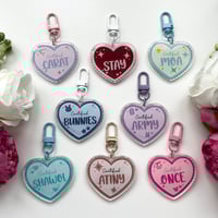 Image 1 of Certified Fandom Keychains