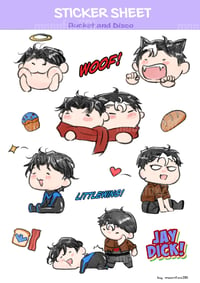 JayDick Sticker