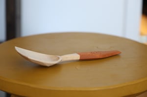 Image of Orange chicken serving spoon