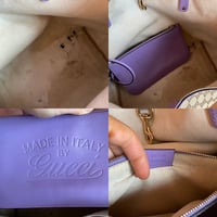 Image 5 of Gucci Lilac GG Canvas Tote Bag