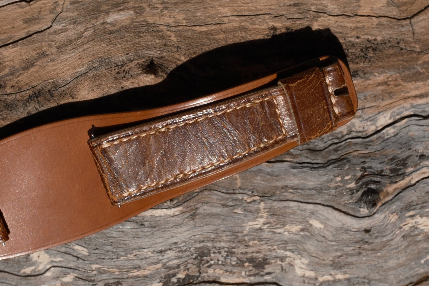 Image of CLASSIC RAPTOR VINTAGE ENGLISH SADDLE SHELL CORDOVAN 20/16 - 115/74, $1295.00