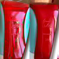 Image 3 of Christian Louboutin Patent Leather Kate Heels