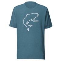 Image 4 of Goose Creek Co Trout Outline - Unisex t-shirt