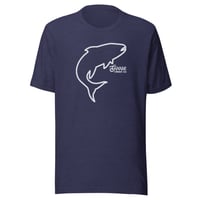 Image 3 of Goose Creek Co Trout Outline - Unisex t-shirt