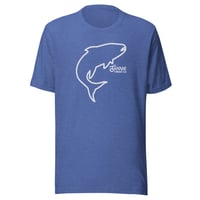 Image 1 of Goose Creek Co Trout Outline - Unisex t-shirt