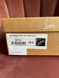 Image 5 of Christian Louboutin Black Simple Pumps Heels