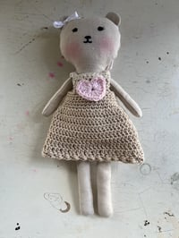 Image 2 of Small Bear with crochet dress