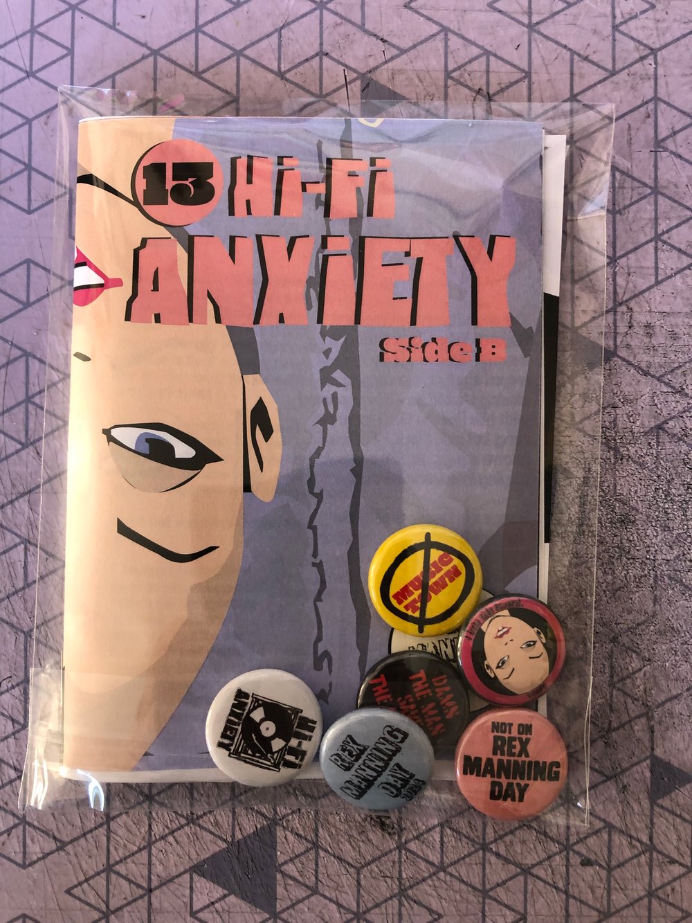 Hi-Fi Anxiety Fun Size 13 Zine (Rex Manning Day 2024)