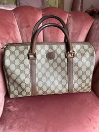 Image 1 of Vintage GG Gucci Boston Bag