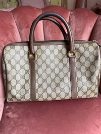 Image 2 of Vintage GG Gucci Boston Bag
