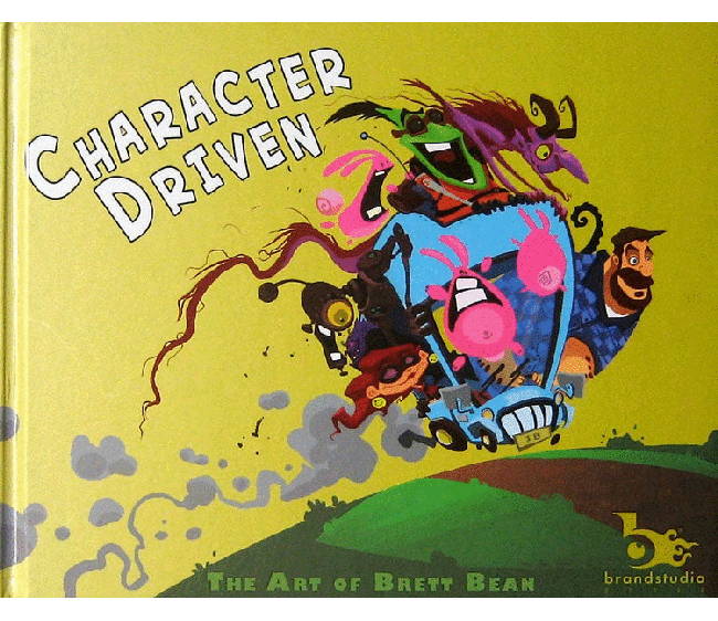 BRETT '2D' BEAN ART BOOKS