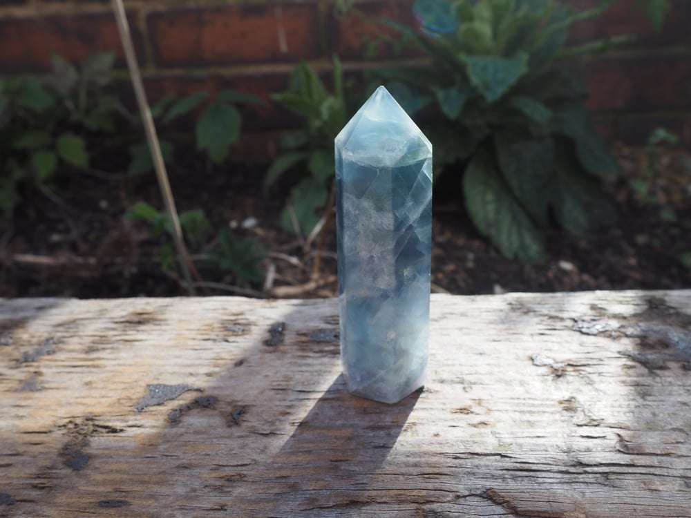 Image of Fluorite Obelisk Point Tower 119g