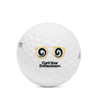 Image 3 of Malbon Tour M Golf Balls - Curb Your Enthusiasm [9 Balls] [2024]