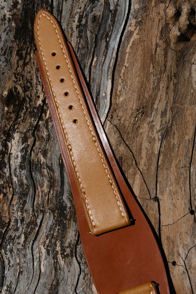 Image of  CLASSIC RAPTOR TAN CALF CALF SHELL CORDOVAN 19/16, 114/76, $1025.00