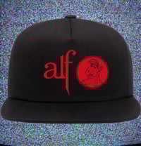 An ALF Inside Hat Unstructured Snapback Hat