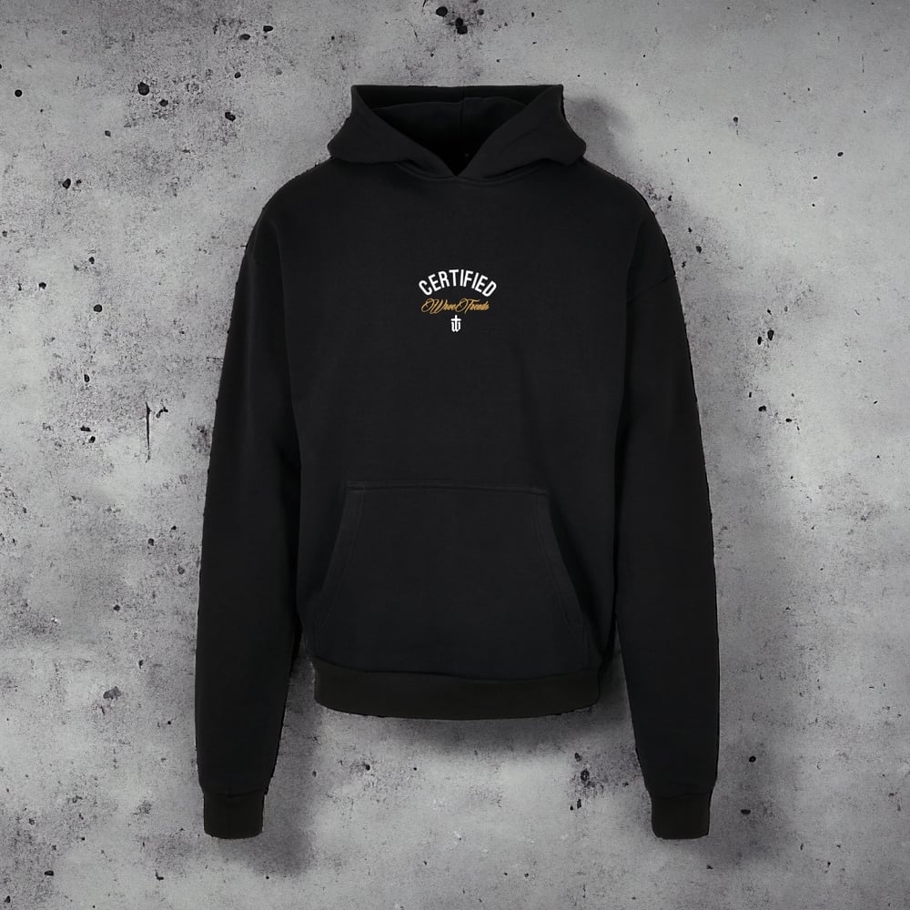 Image of BLACK MID CERTIFIED ULTRA HEAVY HOODIE