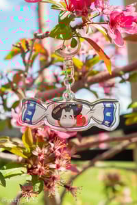White Totoro Candy Acrylic Keychain (U.S. ONLY)