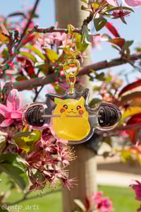 Weight-Lifting Pikachu Acrylic Keychain (U.S. ONLY)