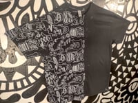 Image 2 of Half Guice Monsters Black and White Tee