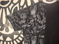 Image 4 of Half Guice Monsters Black and White Tee