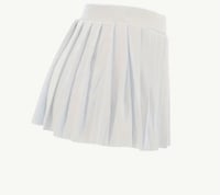 Image 3 of Get em’ girl pleated skirt (white)