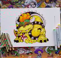 BOWSER ORIGINAL  ART SIGNED