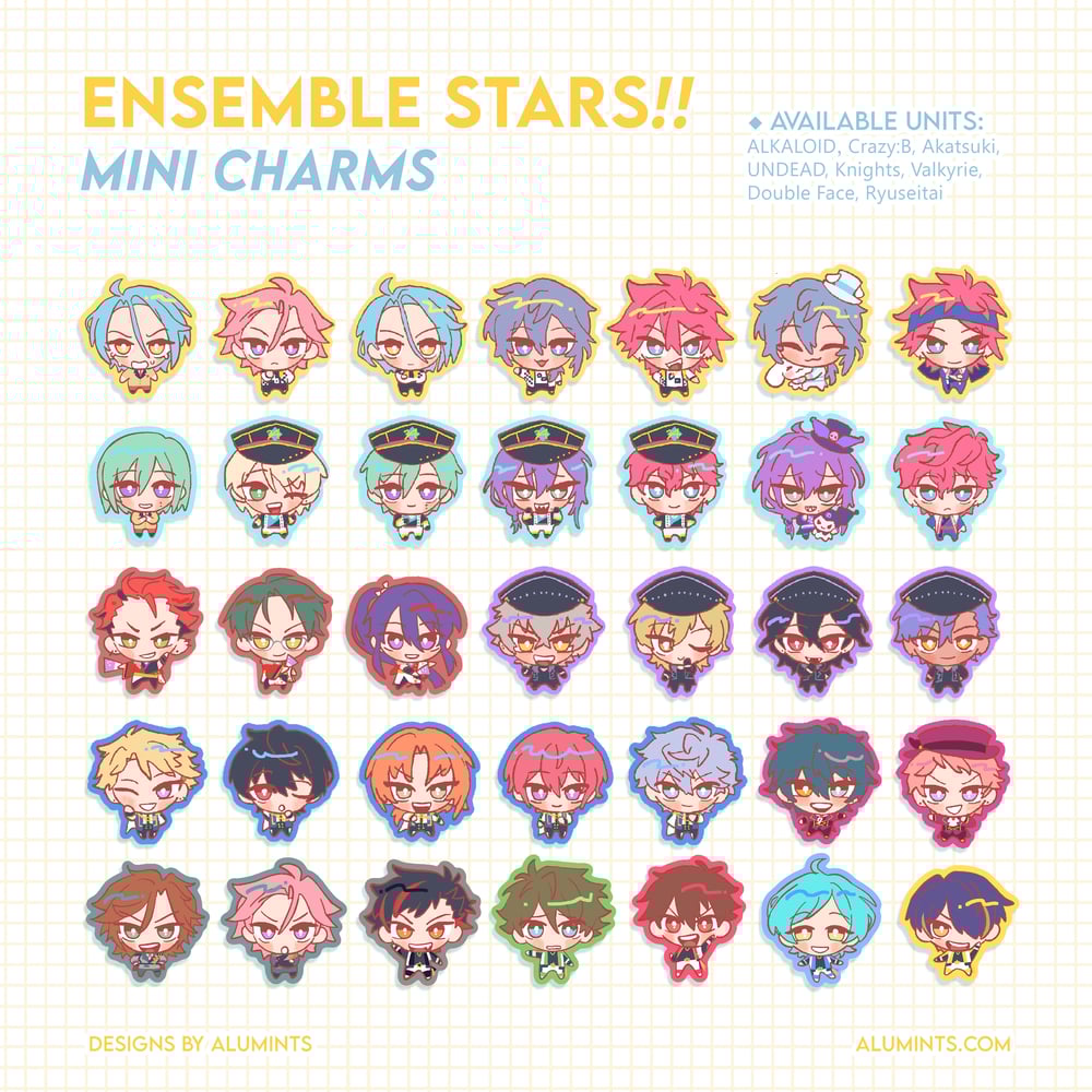 Image of [PREORDER] ENSTARS Mini charms