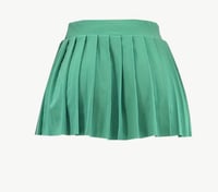 Image 3 of Get em’ girl pleated mini skirt (Persian green)