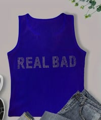 Image 1 of The real bad crop top (royal blue)