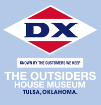 Image 2 of DX - The Outsiders House Museum Tulsa, Ok.  "Known by the customers we keep"  T-Shirt. 