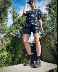Image 3 of Mesh Boxy Tee