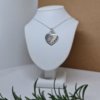 Image 5 of Silver Boho Mum Heart Pendant (SJ063)