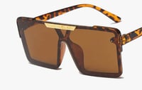 Image 1 of Fun inna sun shades (brown/leopard) 