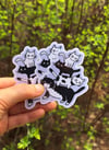 STICKERS_”Four Cats”
