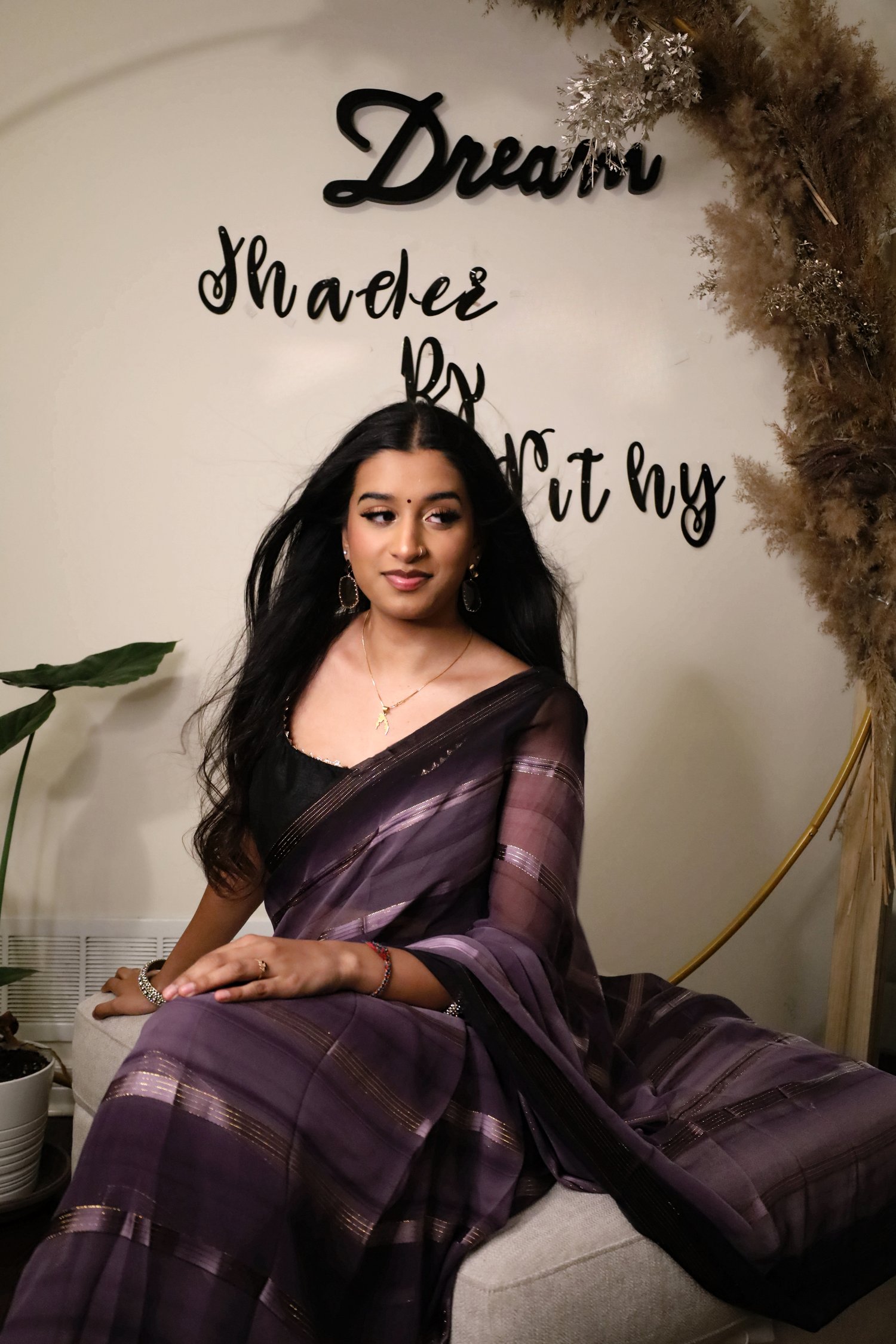 Image of Read to Wear Pre pleated Saree 