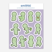 Image 1 of Smithki sticker sheet