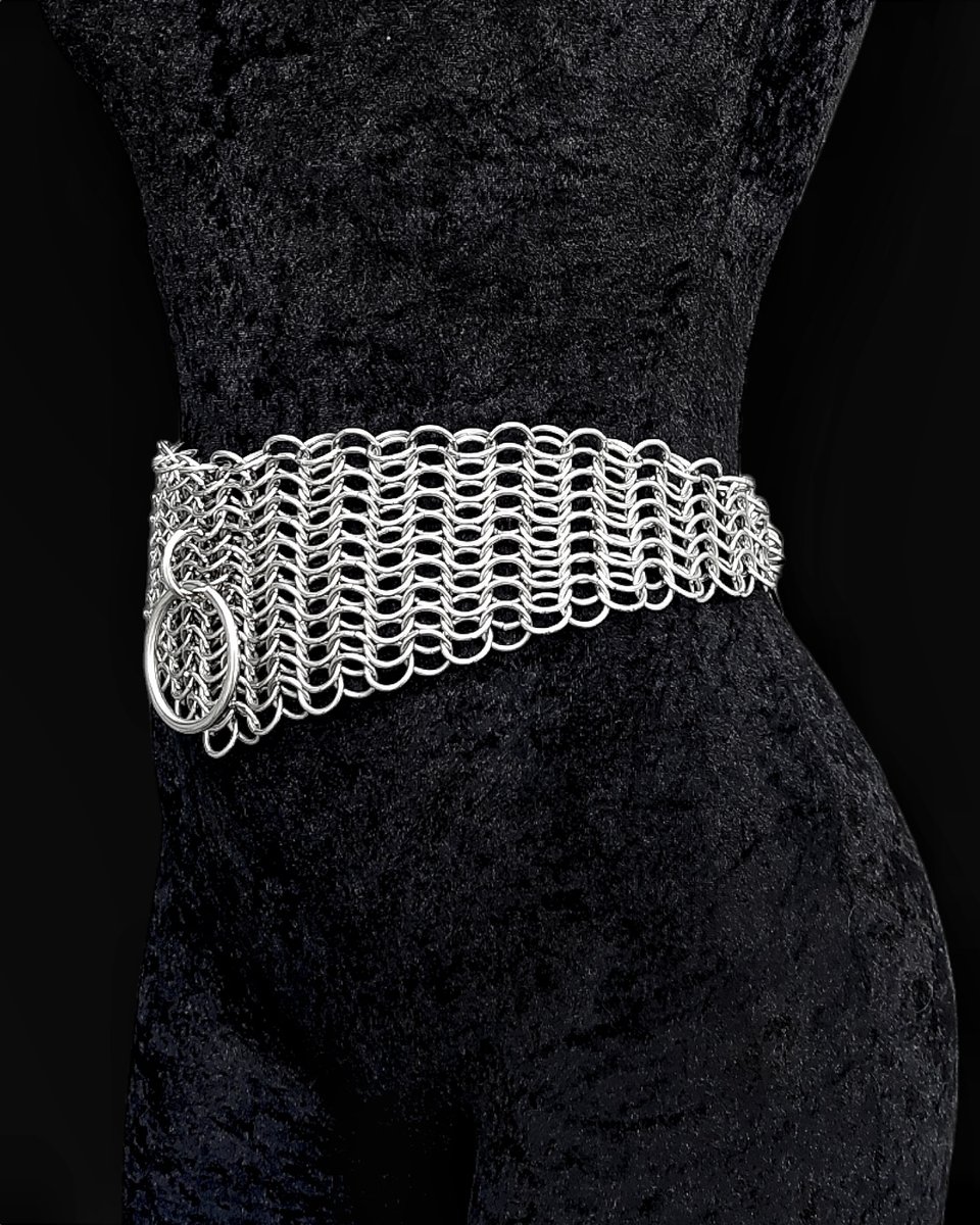 Chainmail Belt | Gidho Leather & Jewelry