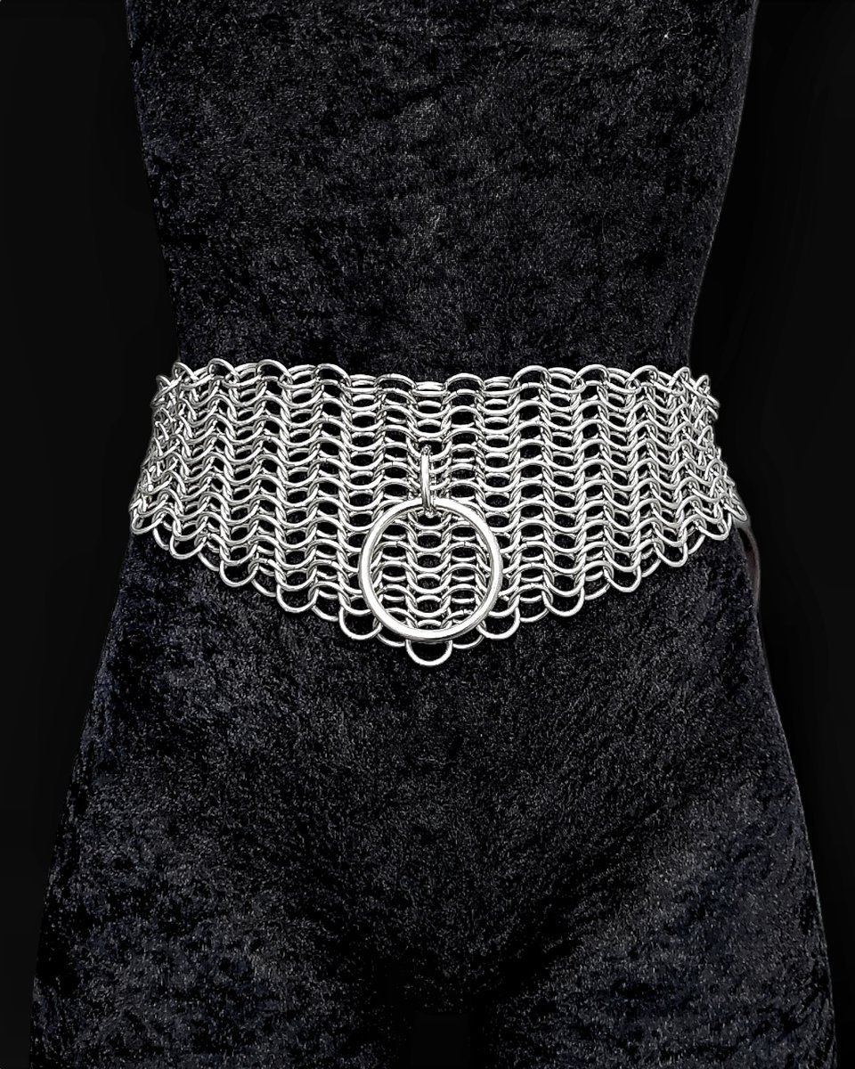 Chainmail Belt | Gidho Leather & Jewelry