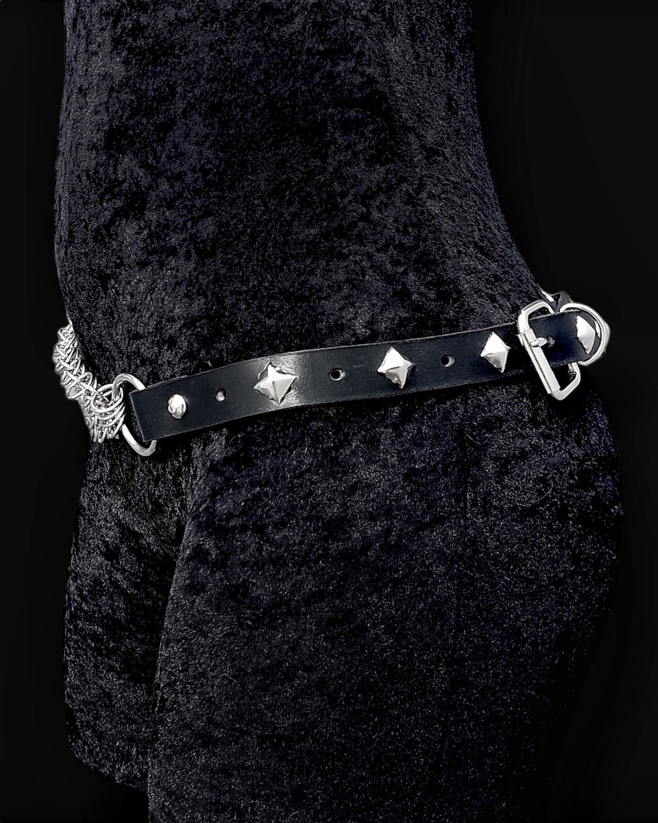 Chainmail Belt | Gidho Leather & Jewelry