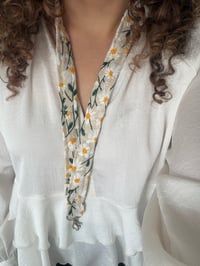 Image 5 of Lanyards • Embroidered Daisies 