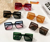 Image 2 of Block em’ all sunglasses (tan)